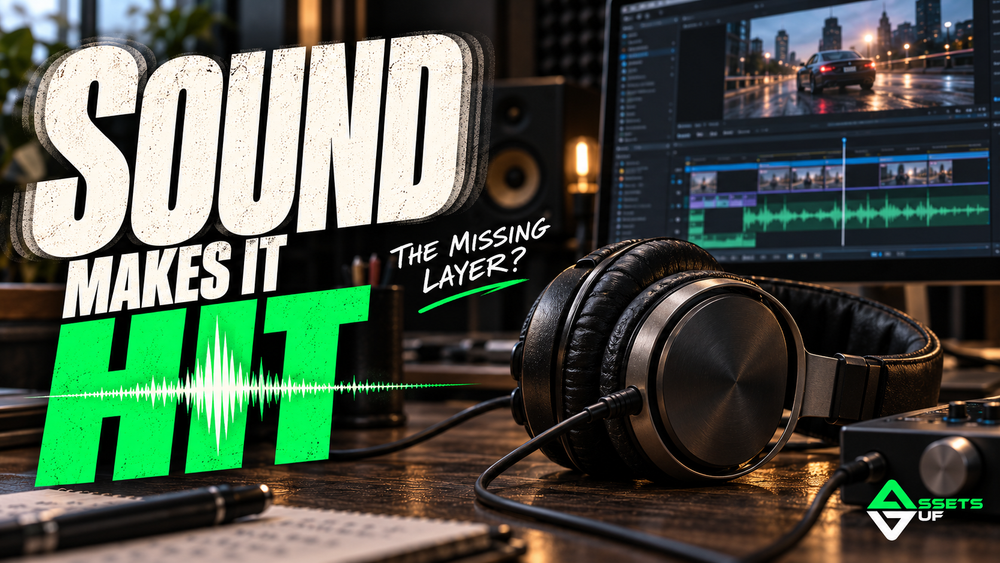 🎧 Why Sound Design Makes — or Breaks — Your Video Edit
