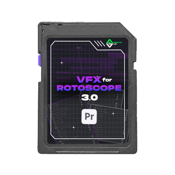 VFX for Rotoscope 3.0 | Premiere Pro Presets | GUF Assets