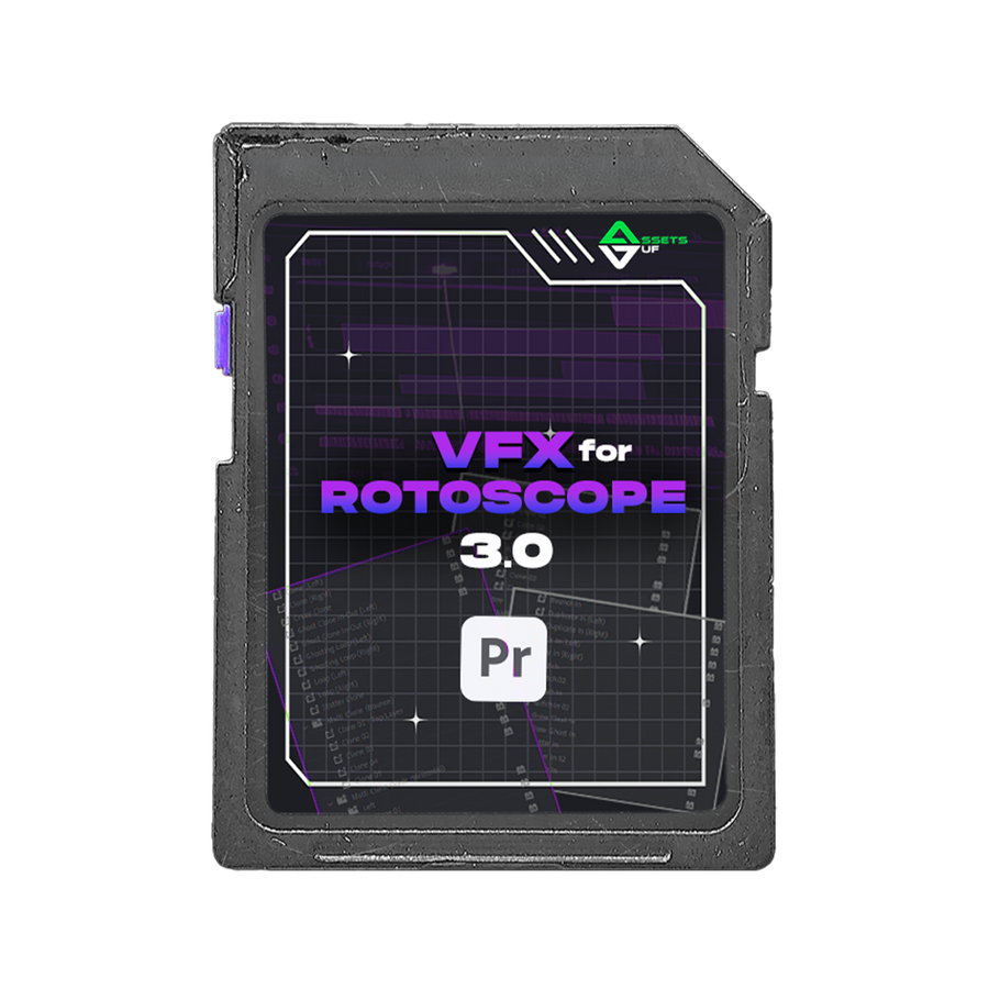 VFX for Rotoscope 3.0 | Premiere Pro Presets | GUF Assets